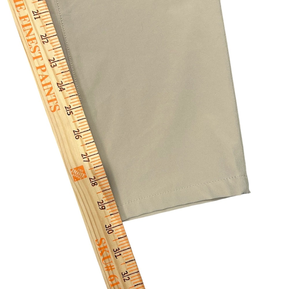 Mizzen+Main Helmsman Slim Fit Chinos Khaki Mens 34W 32L Performance Stretch - Picture 6 of 7